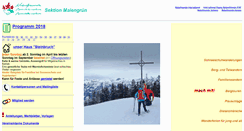 Desktop Screenshot of naturfreunde-maiengruen.ch